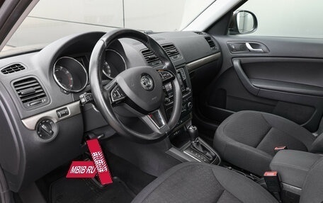 Skoda Yeti I рестайлинг, 2014 год, 1 497 000 рублей, 15 фотография