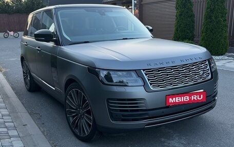 Land Rover Range Rover IV рестайлинг, 2018 год, 6 190 000 рублей, 6 фотография