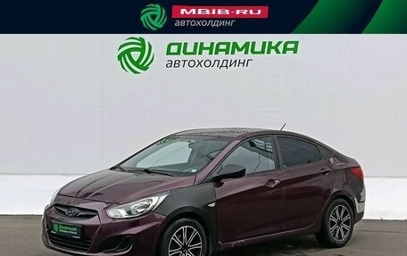 Hyundai Solaris II рестайлинг, 2011 год, 580 000 рублей, 1 фотография
