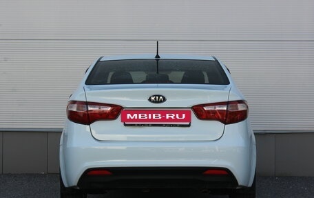 KIA Rio III рестайлинг, 2013 год, 797 000 рублей, 4 фотография