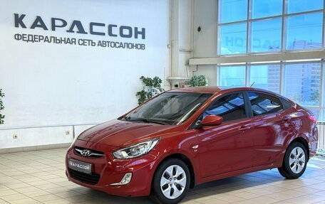 Hyundai Solaris II рестайлинг, 2012 год, 850 000 рублей, 1 фотография