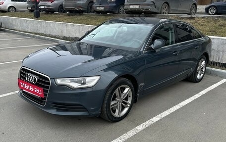 Audi A6, 2013 год, 1 375 000 рублей, 2 фотография