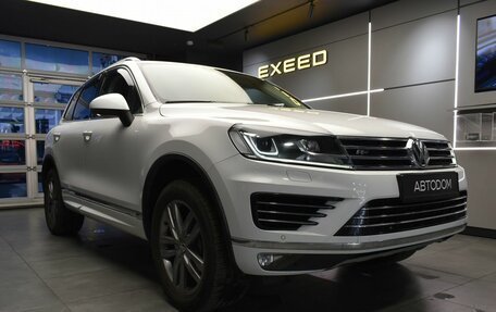 Volkswagen Touareg III, 2017 год, 3 369 000 рублей, 4 фотография