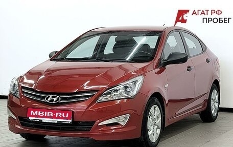 Hyundai Solaris II рестайлинг, 2014 год, 969 000 рублей, 1 фотография
