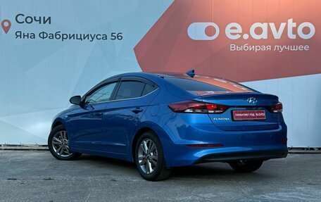 Hyundai Elantra VI рестайлинг, 2017 год, 1 390 000 рублей, 6 фотография
