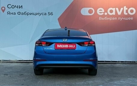 Hyundai Elantra VI рестайлинг, 2017 год, 1 390 000 рублей, 5 фотография