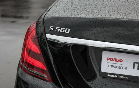 Mercedes-Benz S-Класс, 2018 год, 6 337 000 рублей, 26 фотография