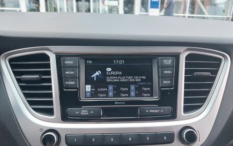 Hyundai Solaris II рестайлинг, 2019 год, 1 240 000 рублей, 22 фотография