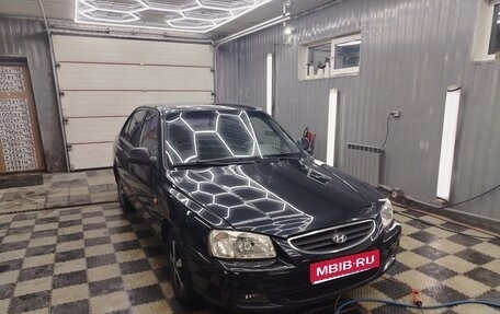 Hyundai Accent II, 2008 год, 140 000 рублей, 1 фотография