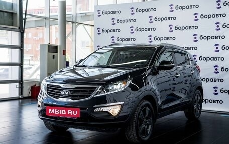 KIA Sportage III, 2013 год, 1 350 000 рублей, 2 фотография