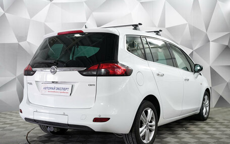 Opel Zafira C рестайлинг, 2013 год, 1 388 000 рублей, 5 фотография
