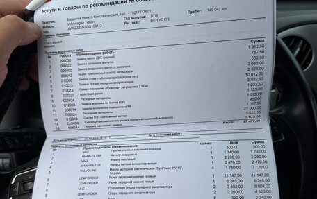 Volkswagen Tiguan I, 2016 год, 1 370 000 рублей, 31 фотография