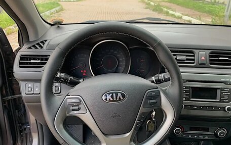 KIA Rio III рестайлинг, 2016 год, 1 100 000 рублей, 33 фотография