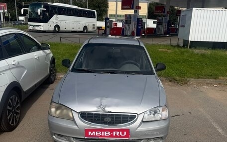 Hyundai Accent II, 2005 год, 85 000 рублей, 1 фотография