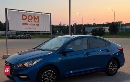 Hyundai Solaris II рестайлинг, 2018 год, 980 000 рублей, 3 фотография