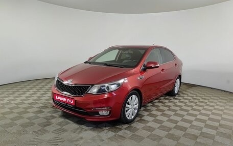 KIA Rio III рестайлинг, 2016 год, 1 270 000 рублей, 1 фотография