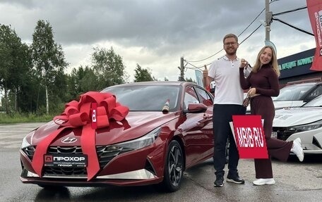 Hyundai Elantra, 2022 год, 1 683 000 рублей, 3 фотография