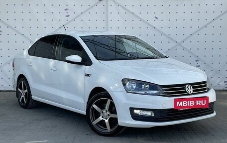 Volkswagen Polo VI (EU Market), 2016 год, 1 100 000 рублей, 2 фотография