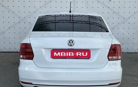 Volkswagen Polo VI (EU Market), 2016 год, 1 100 000 рублей, 6 фотография