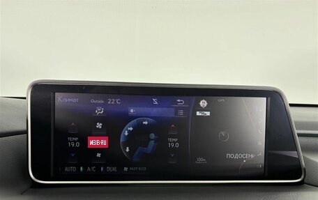 Lexus RX IV рестайлинг, 2016 год, 4 000 000 рублей, 12 фотография