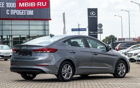 Hyundai Elantra VI рестайлинг, 2017 год, 1 395 000 рублей, 6 фотография
