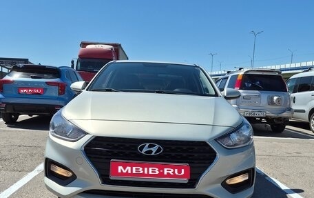 Hyundai Solaris II рестайлинг, 2017 год, 1 300 000 рублей, 1 фотография