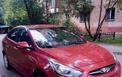Hyundai Solaris II рестайлинг, 2011 год, 600 000 рублей, 1 фотография