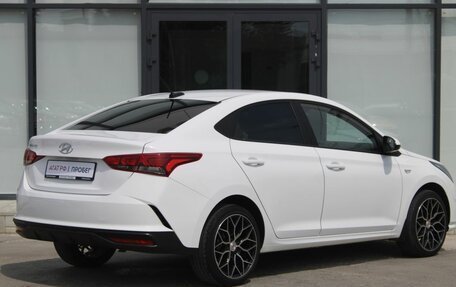 Hyundai Solaris II рестайлинг, 2021 год, 1 490 000 рублей, 3 фотография