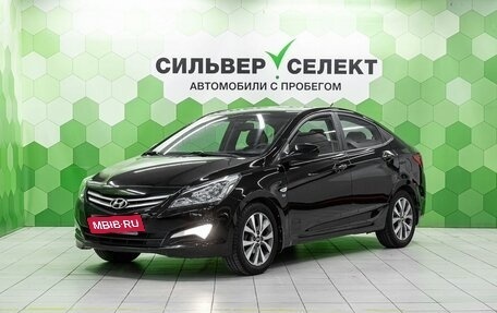 Hyundai Solaris II рестайлинг, 2015 год, 1 000 000 рублей, 1 фотография