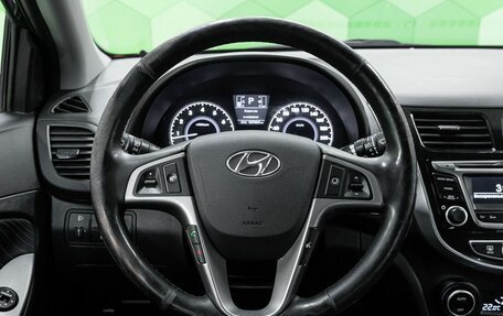 Hyundai Solaris II рестайлинг, 2015 год, 1 000 000 рублей, 15 фотография