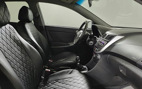Hyundai Solaris II рестайлинг, 2011 год, 630 000 рублей, 13 фотография