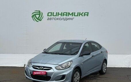 Hyundai Solaris II рестайлинг, 2011 год, 445 000 рублей, 1 фотография