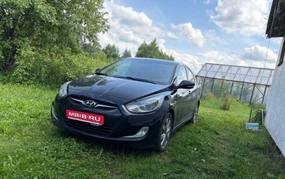 Hyundai Solaris II рестайлинг, 2011 год, 800 000 рублей, 1 фотография