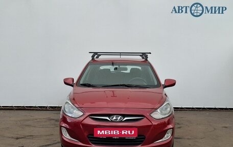 Hyundai Solaris II рестайлинг, 2011 год, 650 000 рублей, 2 фотография