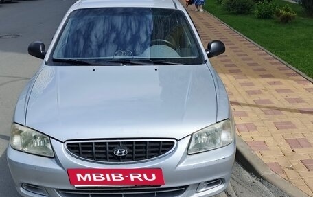 Hyundai Accent II, 2004 год, 360 000 рублей, 15 фотография