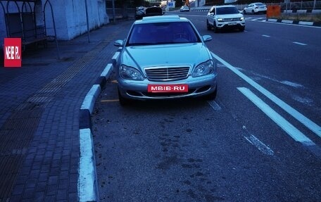 Mercedes-Benz S-Класс, 2002 год, 1 150 000 рублей, 3 фотография