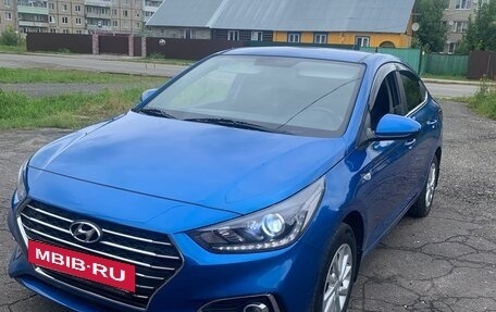 Hyundai Solaris II рестайлинг, 2019 год, 1 670 000 рублей, 13 фотография