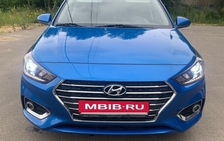 Hyundai Solaris II рестайлинг, 2019 год, 1 670 000 рублей, 29 фотография