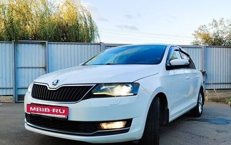 Skoda Rapid I, 2017 год, 1 250 000 рублей, 20 фотография