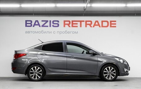 Hyundai Solaris II рестайлинг, 2015 год, 850 000 рублей, 5 фотография