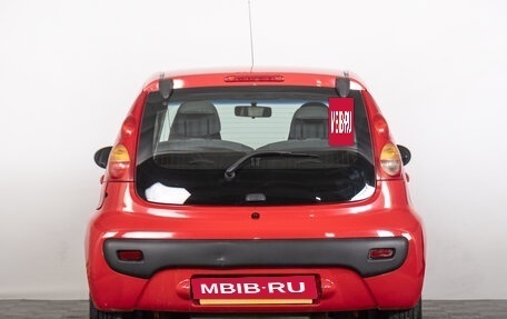 Peugeot 107 I рестайлинг, 2007 год, 399 000 рублей, 5 фотография