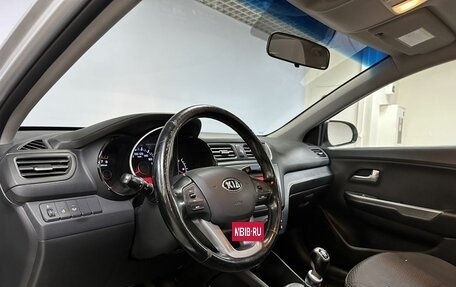 KIA Rio III рестайлинг, 2014 год, 849 000 рублей, 15 фотография