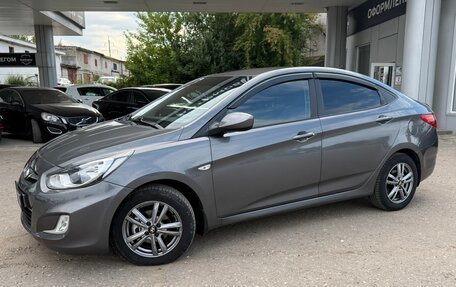 Hyundai Solaris II рестайлинг, 2011 год, 575 000 рублей, 1 фотография