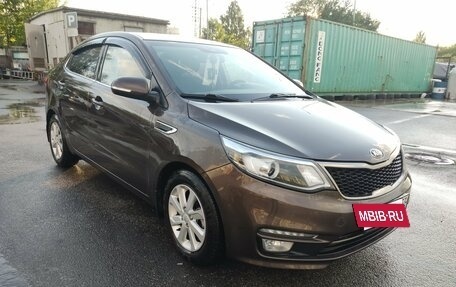 KIA Rio III рестайлинг, 2016 год, 939 000 рублей, 3 фотография