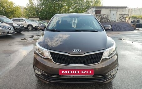 KIA Rio III рестайлинг, 2016 год, 939 000 рублей, 2 фотография
