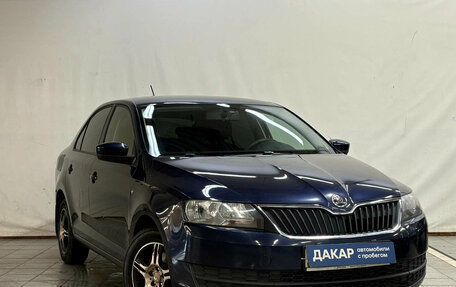 Skoda Rapid I, 2015 год, 770 000 рублей, 2 фотография