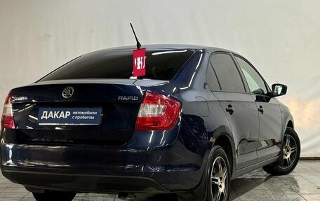 Skoda Rapid I, 2015 год, 770 000 рублей, 3 фотография