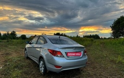Hyundai Solaris II рестайлинг, 2011 год, 470 000 рублей, 1 фотография