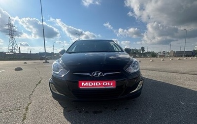Hyundai Solaris II рестайлинг, 2011 год, 550 000 рублей, 1 фотография