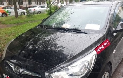 Hyundai Solaris II рестайлинг, 2011 год, 370 000 рублей, 1 фотография